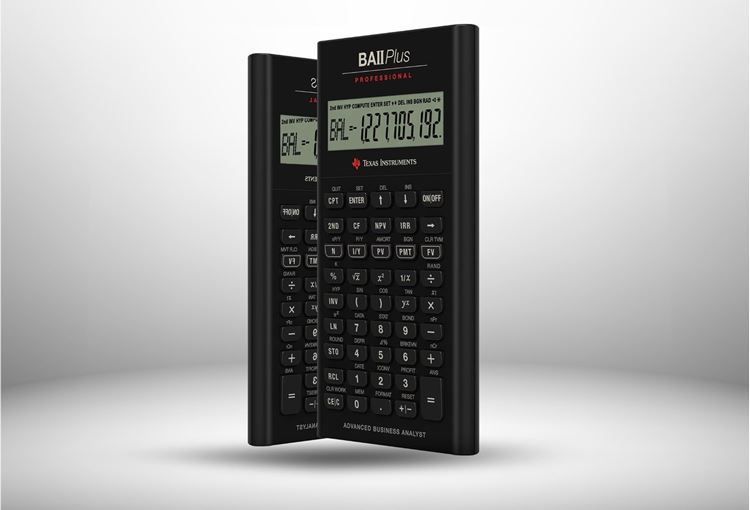 Picture of  Professional financial calculator for BA II Plus - CFA exam